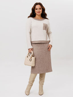 Костюм Galean Style 993 коричневый фото 4