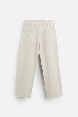 100% LINEN TROUSERS - Zara фото 10