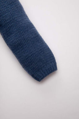 Комплект из 2 свитеров на пуговицах с длинными рукавами для маленьких мальчиков - Defacto фото 4