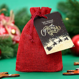 Чай новогодний в мешочке со вкусом апельсина, черный листовой, 30 г - Simaland фото 7