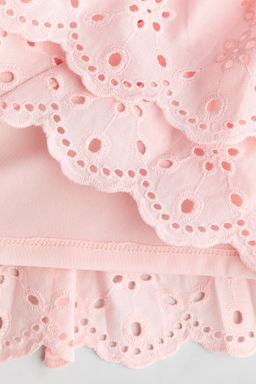 Falda de algod?n con bordado ingl?s - H&m фото 5