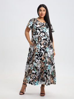 Трикотажное платье сафари КП-02 (7)