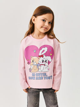 ACOOLA / Джемпер детский для девочек Inga розовый