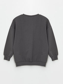 Bisiklet Yaka Uzun Kollu Basic Erkek Bebek Sweatshirt ve Tayt Pantolon 2li - Waikiki фото 3