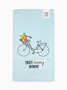 Цена за 2 шт. Полотенце кухонное Доляна Love Life 35х60 см, 100% хлопок, 160г/м2