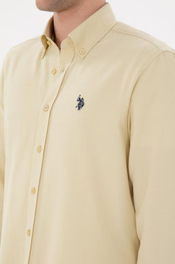 Erkek A__k Haki Uzun Kollu Basic G_mlek Sepette S_rpriz _ndirim - U.s. polo assn фото 7