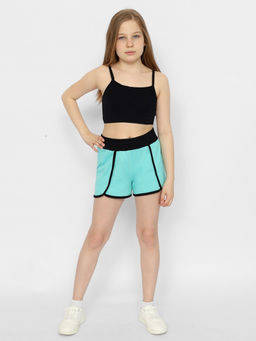 CRB wear/CSJG 70389-38-378 Шорты для девочки,ментоловый/Ex.Cherubino