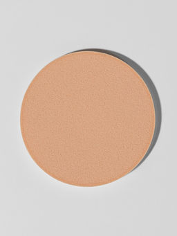 Спонжи для макияжа, 10 шт., d=8 см, бежевые