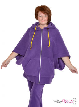 Толстовка Модель №949 размеры 44-84 - Plusmoda фото 2