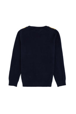 Erkek _ocuk Lacivert Bisiklet Yaka Kazak - U.s. polo assn фото 2