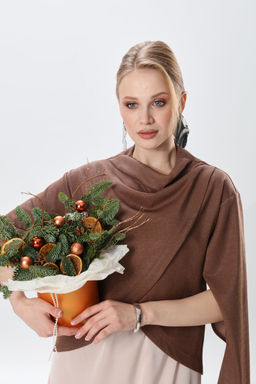 Костюм NIKVA н1015-1 капучино и крем-брюле  фото 9