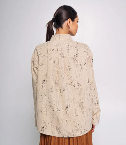 Рубашка #КТ1908, бежевый