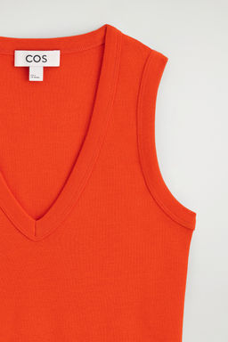 CAMISETA DE TIRANTES DE ALGOD?N CON CUELLO DE PICO - H&m фото 7