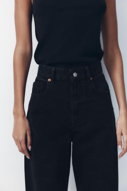 TRF WIDE-LEG HIGH-WAIST JEANS - Zara фото 22