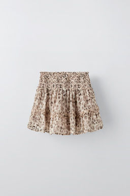 ANIMAL PRINT BERMUDA SKORT