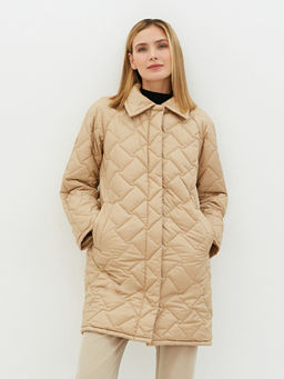 Conso/SM 220114 - sand Утепленное Пальто  фото 3