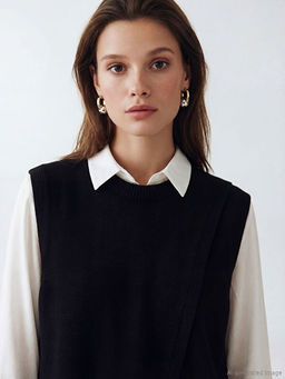 Bisiklet Yaka Kad?n Triko S?veter