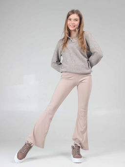 Ботинки 243.212131w. Капучино замша/Мех