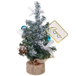 Цена за 2шт. Елка декоративная "Морозные чудеса" 20 см