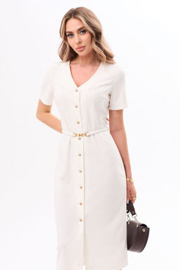 Платье Golden Valley 44291 молочный  фото 2