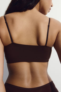 Sujetador bandeau de microfibra con relleno - H&m фото 7