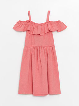 Kay?k Yaka K?z ?ocuk Elbise