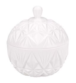 Цена за 2 шт. Сахарница "Шарм" 0,35л (с крышкой)(белый) М7339