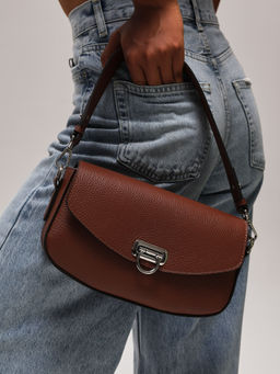 Сумка кожаная Azaro 31049 коппер