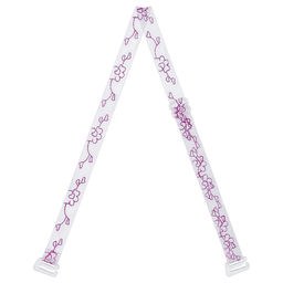 Бретели (пара) Gamma BR-1021 в пакете 10 мм 10 пар СК/Распродажа фиолетовый