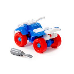 Конструктор-транспорт Квадроцикл (24 элемента) (в пакете) - Полесье фото 2