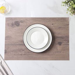 Салфетки сервировочные на стол Доляна «Дерево», 4 шт., 45×30 см, коричневые