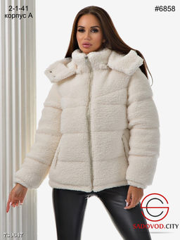 Женская зимняя плюшевая куртка - Bruno фото 3