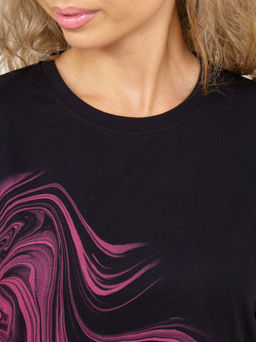 910 Костюм "черный/бордо"