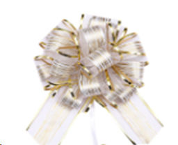 Бант подарочный ширина 17х22 см / DH-005-3 /уп 200/4,8х130 см размер ленты