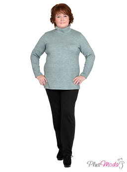 Водолазка Модель №672 размеры 44-84 - Plusmoda фото 2