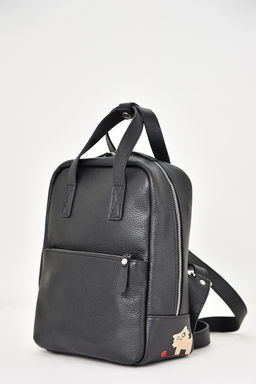 Рюкзак с аппликацией ДС-564-358 черный