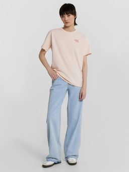 Футболка женская розовая с принтом Lemonade - Mark formelle фото 3