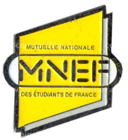 Значок MNEF (Национальный студенческий фонд Франции)