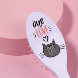 Расчёска массажная, 5.3×17(±1) см, МИКС