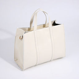 Сумка-тоут на молнии, цвет бежевый - Simaland фото 5