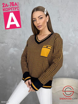 кофта женская с v-вырезом - Bruno фото 3