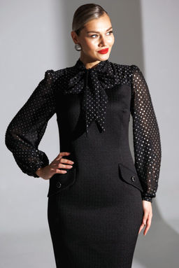 Платье Мода Юрс 25-2779 черный