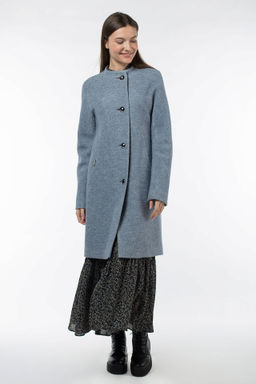 Пальто женское демисезонное - El podio фото 3