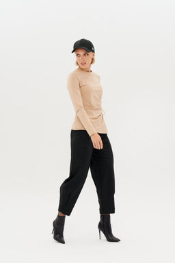 Лонгслив из трикотажа Maru (Цвет: Бежевый) - Morozov Amavie фото 4