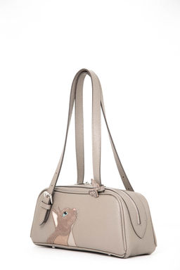 Сумка с аппликацией ДС-642-352 капучино - Protege фото 6