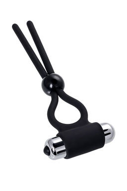 Лассо на пенис A-Toys by TOYFA Ect, силикон, черный, 14 см