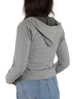 TA016 GRAY Кардиган женский (100% хлопок)