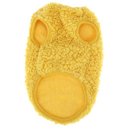 Пэт тойс (Pet toys) Одежда для собаки Жилетка с декором - тигр, р-р XL, длина спинки 32см/обхват груди 40см/обхват шеи 22см, цвет-желтый, искусственный мех (100% полиэстер) (Китай) - Домашняя мода фото 6