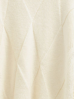 CONTE Удлиненный фактурный джемпер с геометрическим рисунком LDK 225 - Conte elegant фото 8