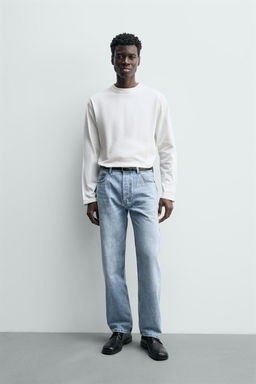 JEANS STRAIGHT FIT / Azul